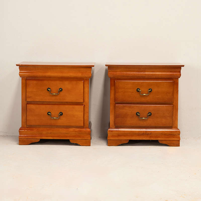 Mahogany Pedestals