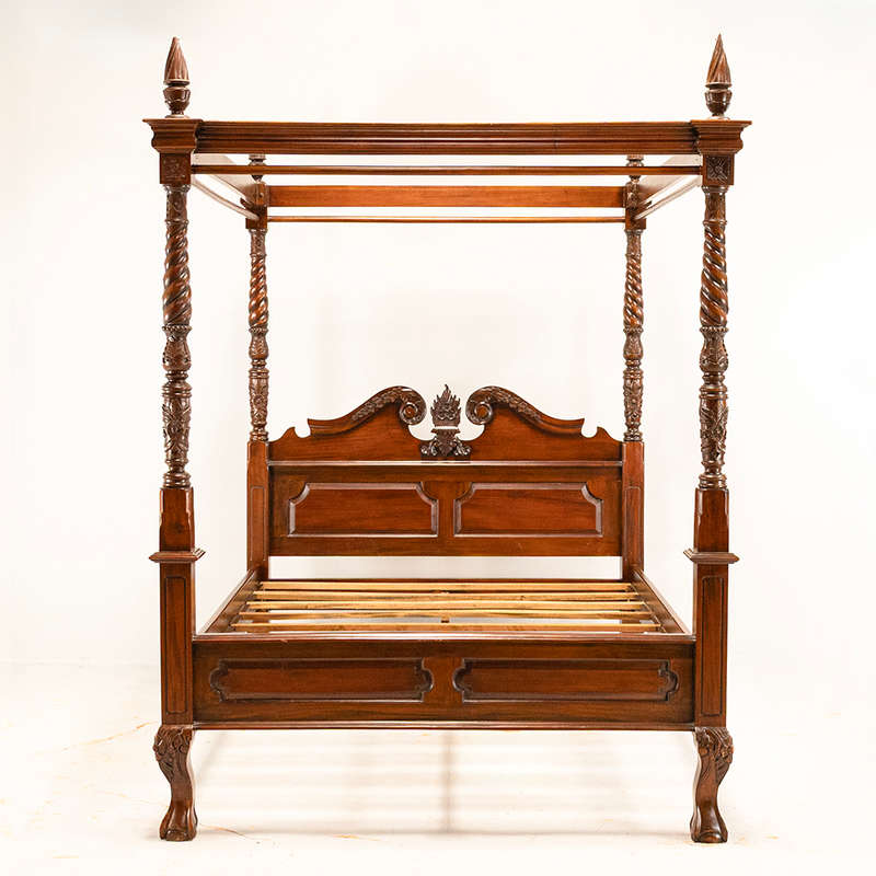 Mahogany Four Poster Bed