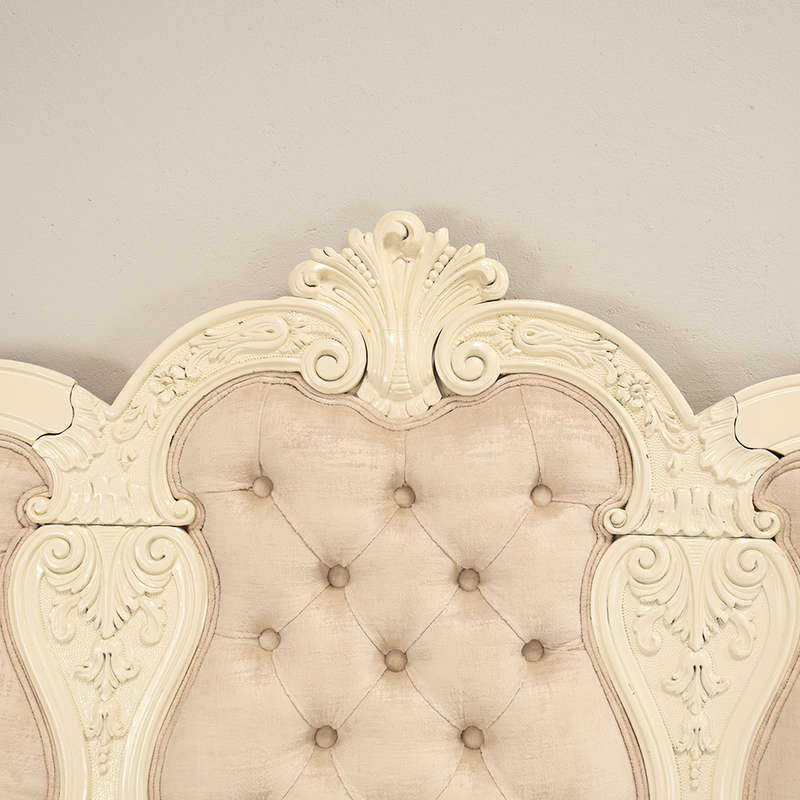 French style Headboard and Pedestals