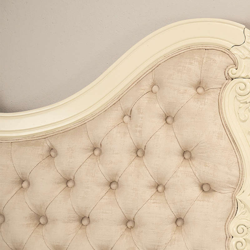 French style Headboard and Pedestals
