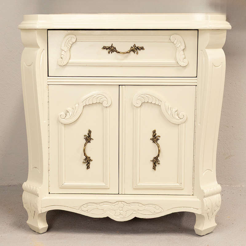 French style Headboard and Pedestals