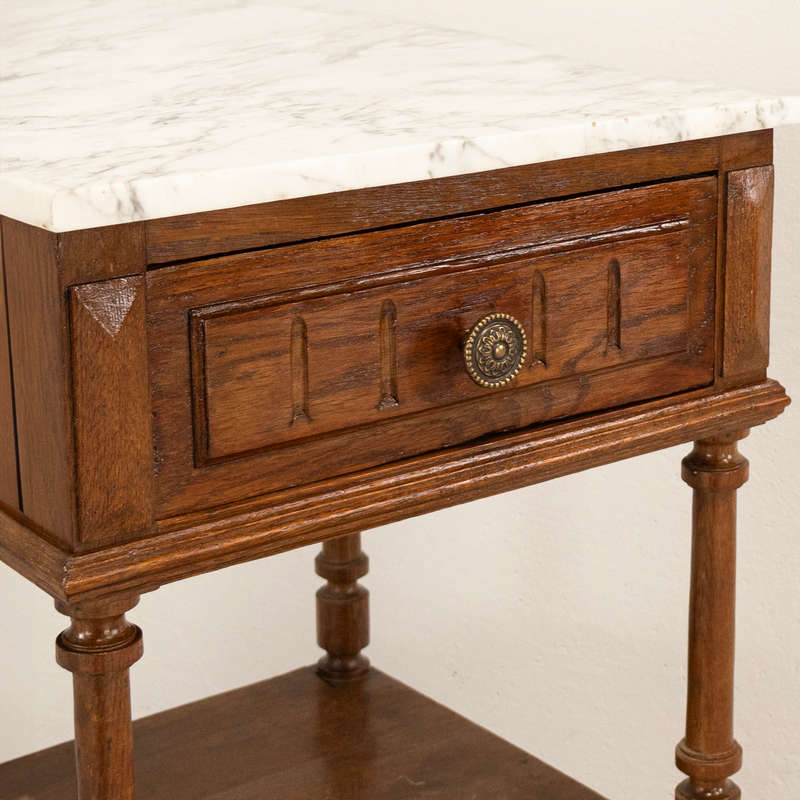 Marble Top Pedestal