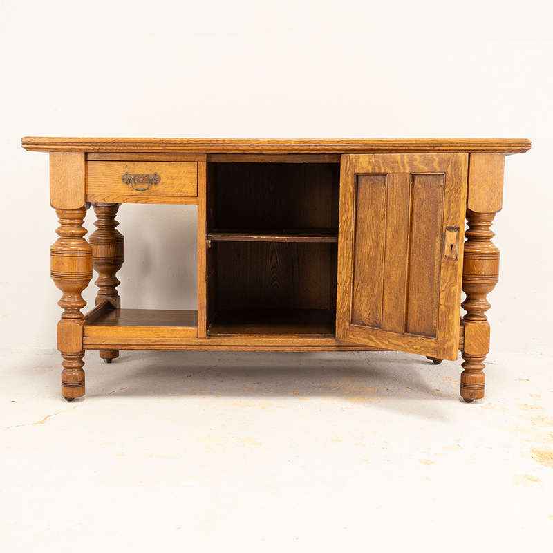 Oak Hall Table