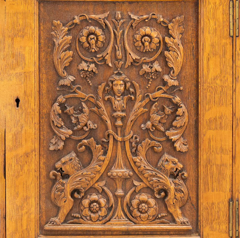 Oak Hall Table