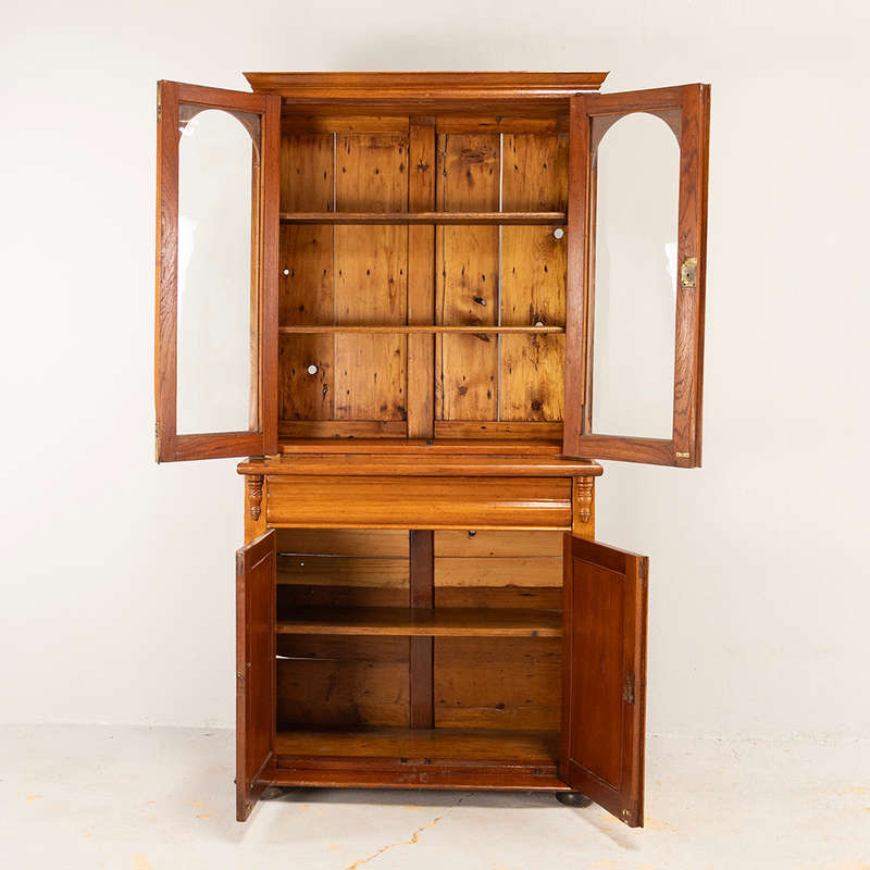 19th Century Hardwood Bookcase