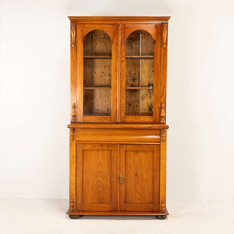 19th Century Hardwood Bookcase