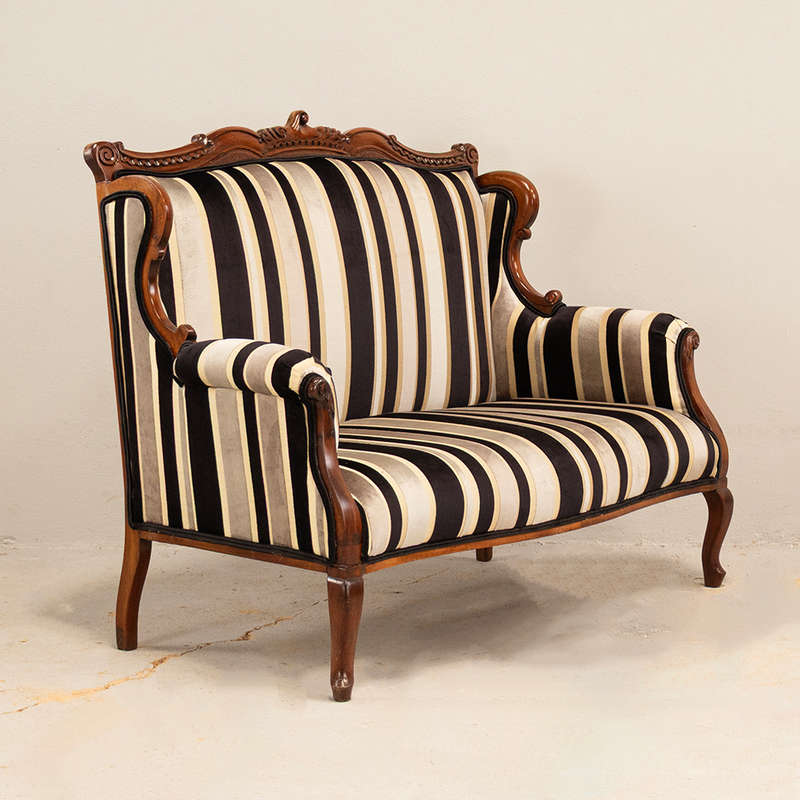 Mahogany Two Seater Settee