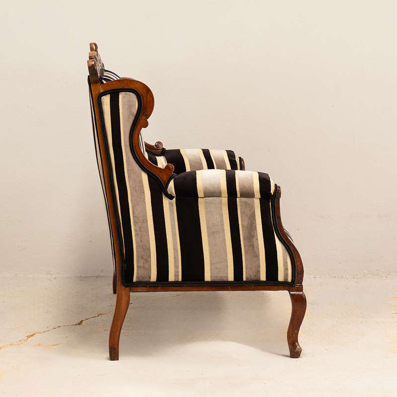 Mahogany Two Seater Settee
