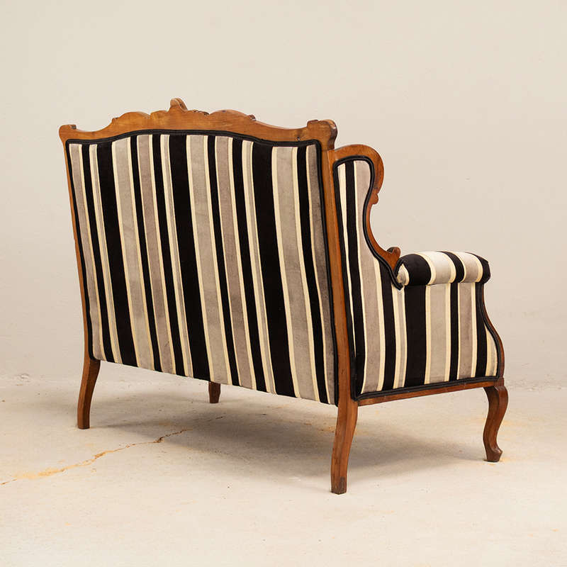 Mahogany Two Seater Settee