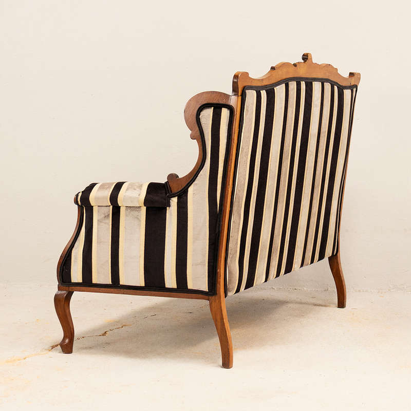 Mahogany Two Seater Settee