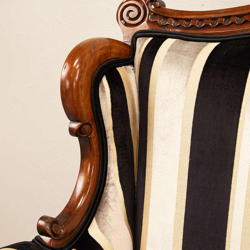 Mahogany Two Seater Settee