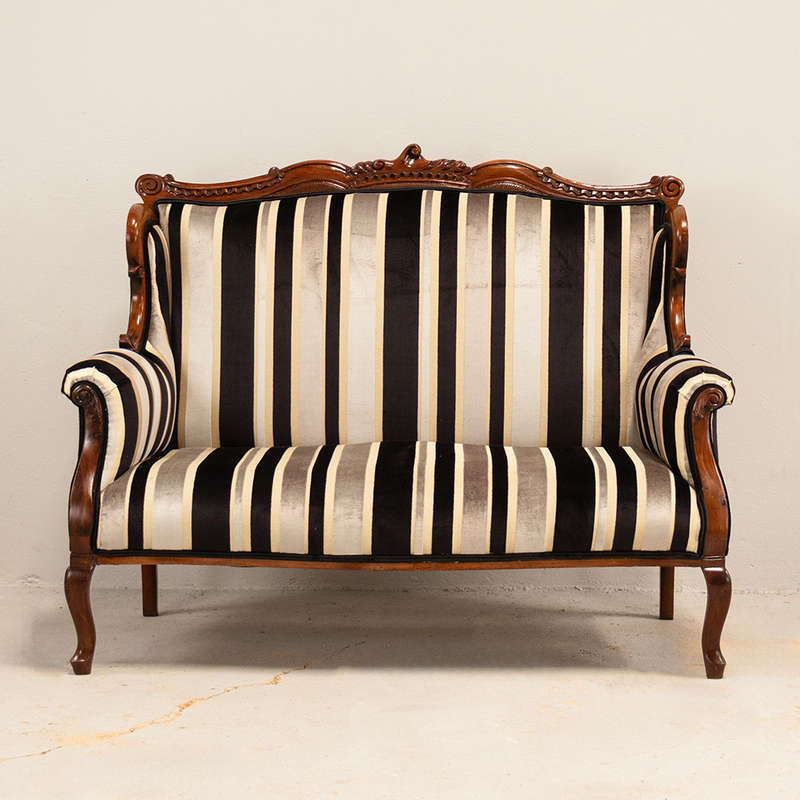 Mahogany Two Seater Settee