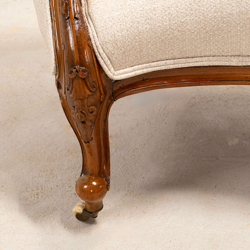 Victorian Rose Chaise Longue