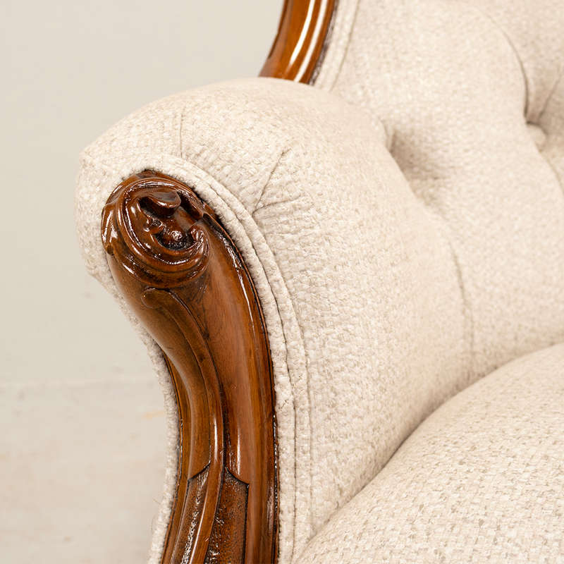 Victorian Rose Chaise Longue