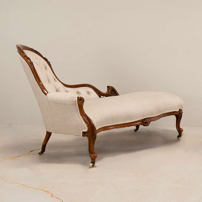 Victorian Rose Chaise Longue