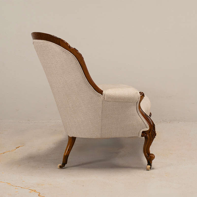 Victorian Rose Chaise Longue