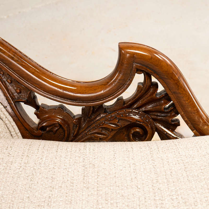 Victorian Rose Chaise Longue