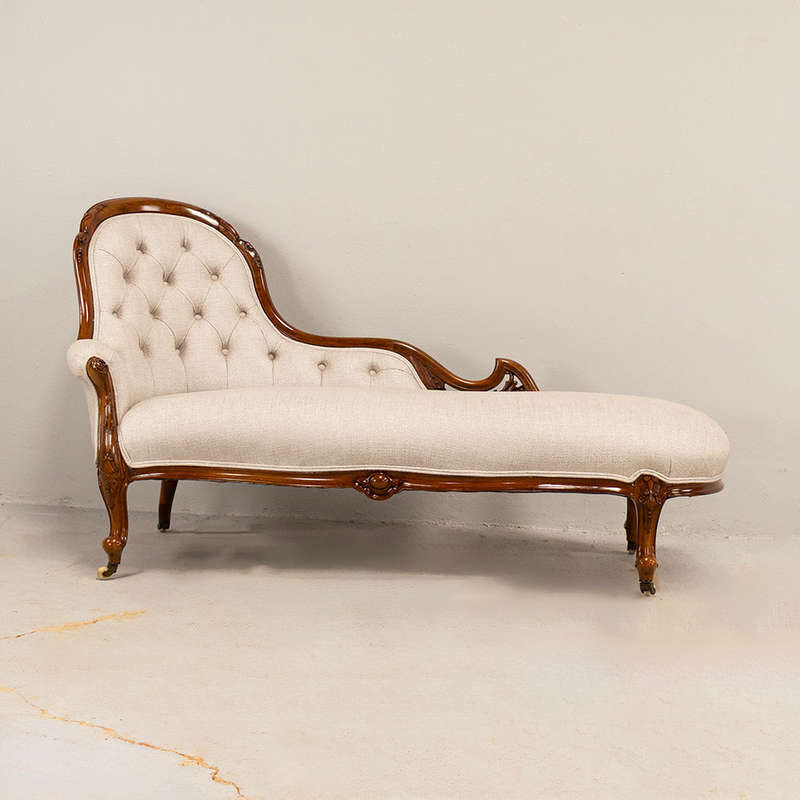 Victorian Rose Chaise Longue