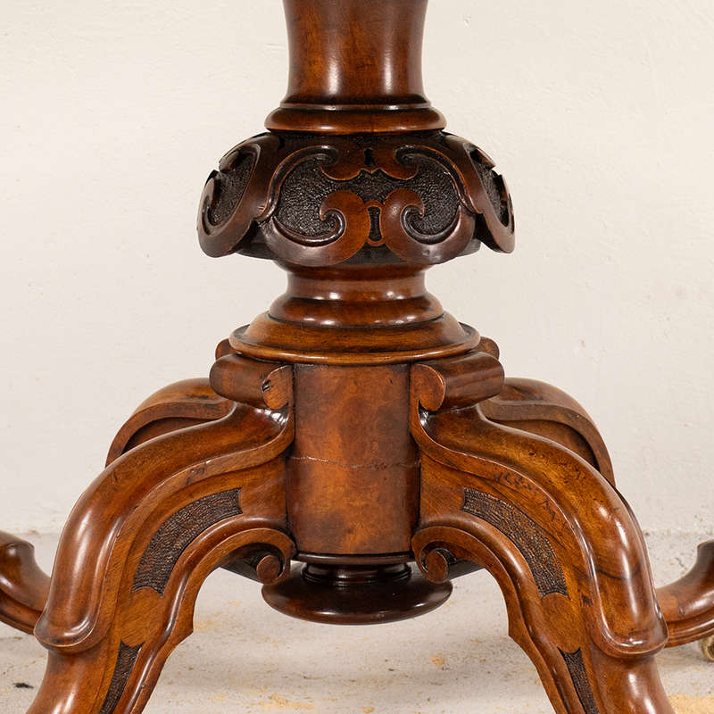 Burr Walnut Centre Table