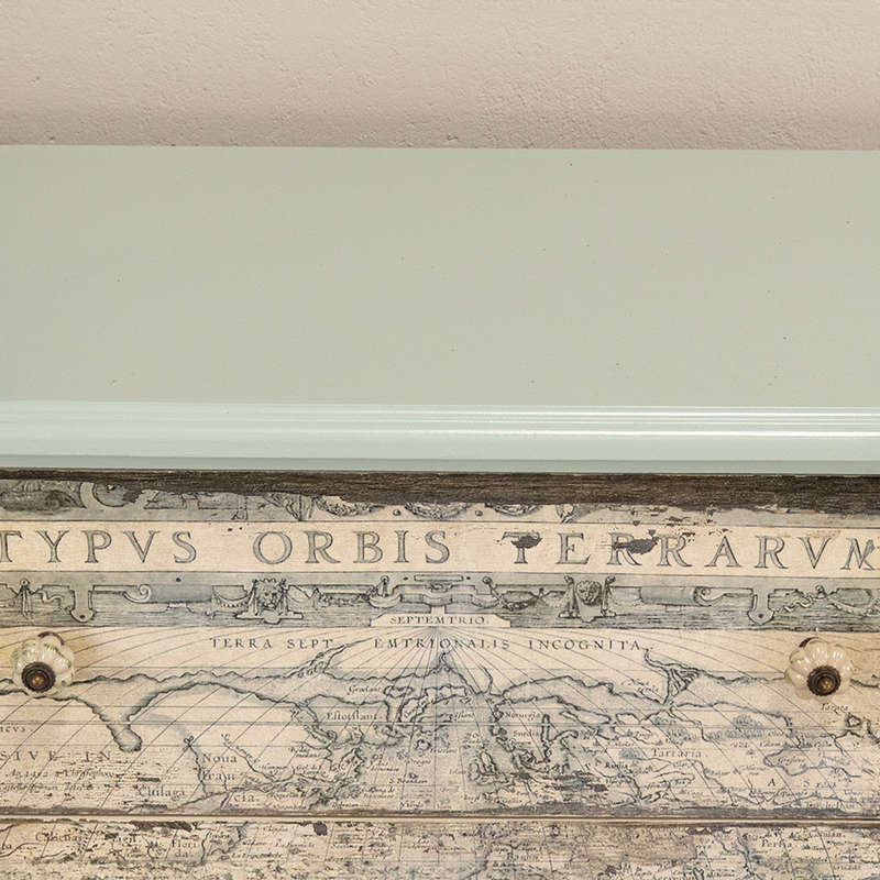 World Map Chest of Drawers