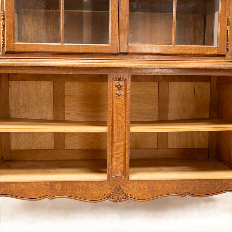 Oak Display Cabinet