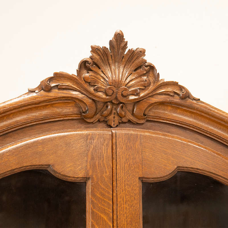 Oak Display Cabinet