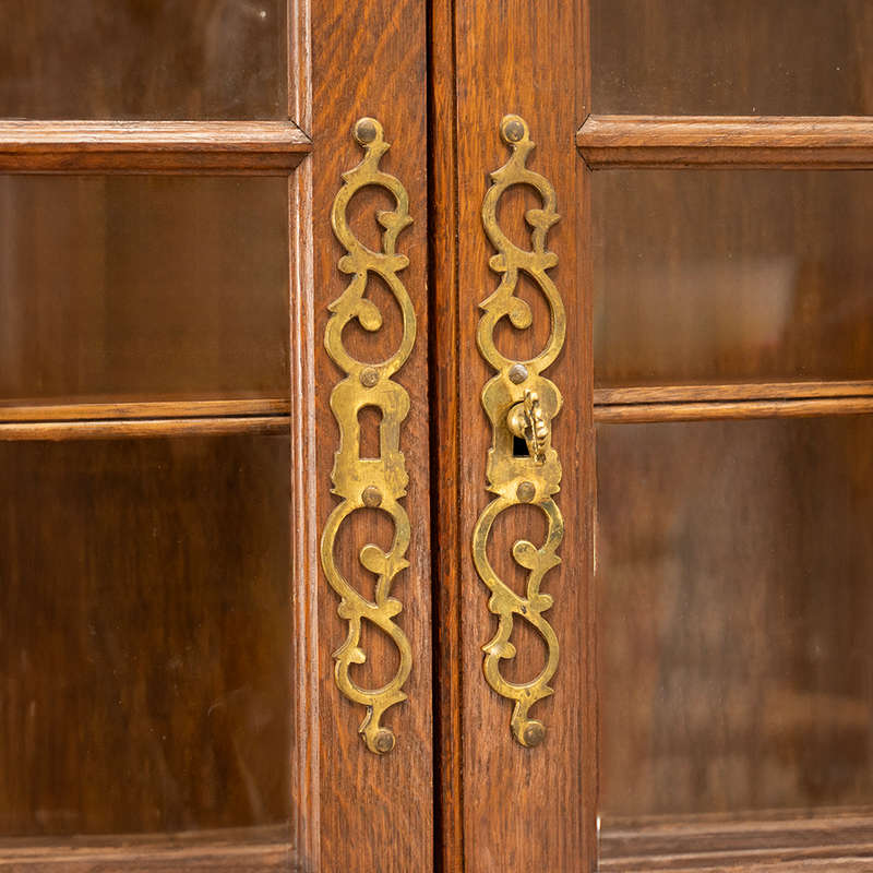 Oak Display Cabinet