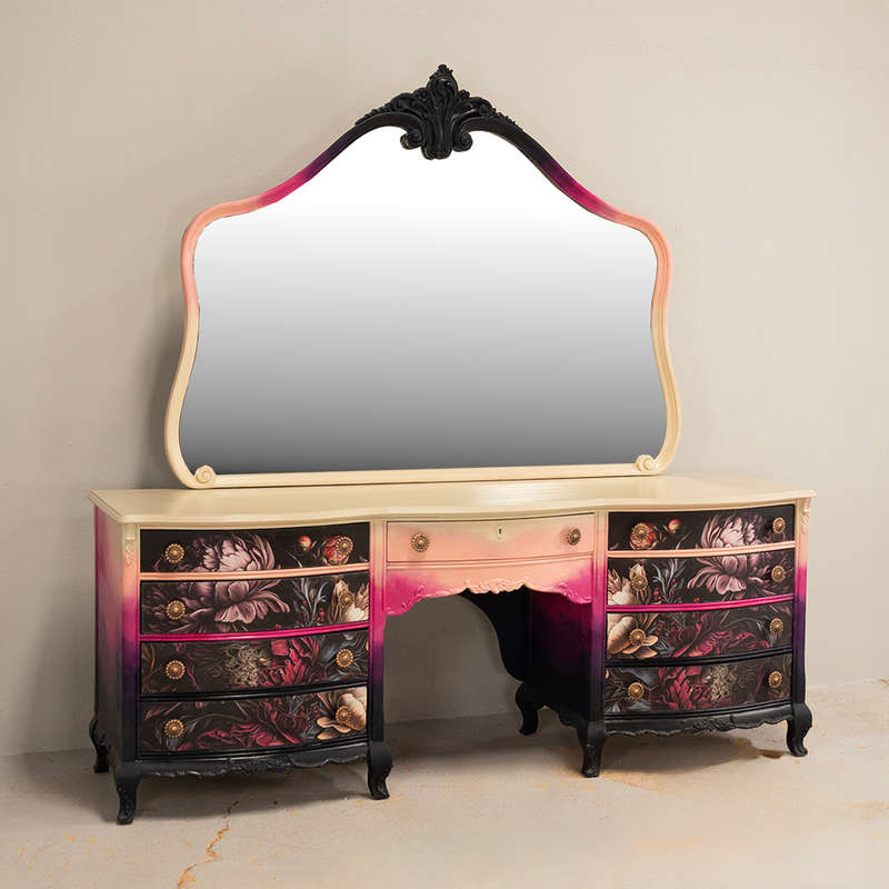 Art in Bloom Dressing Table
