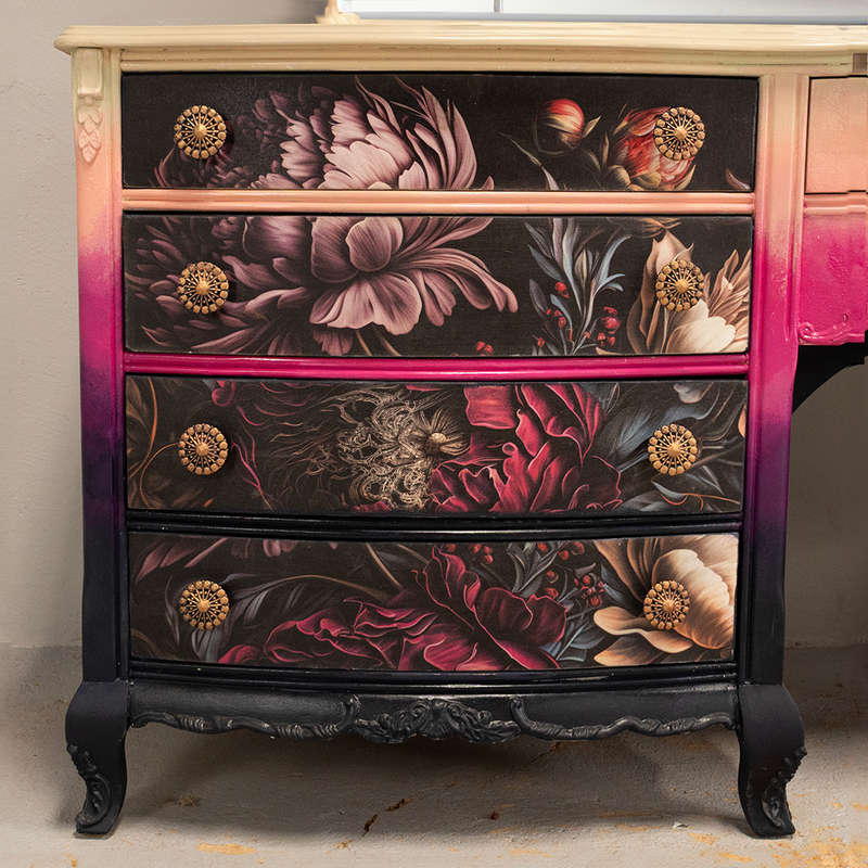 Art in Bloom Dressing Table