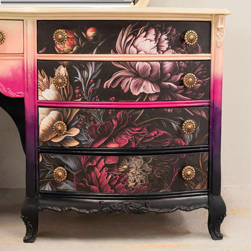 Art in Bloom Dressing Table