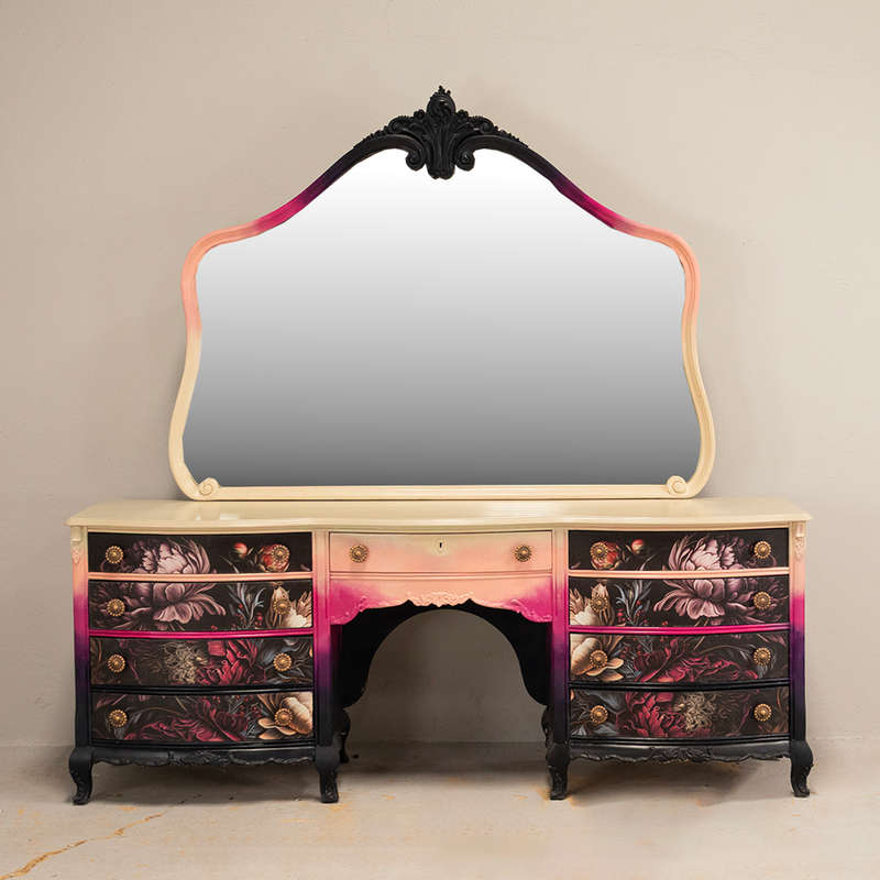 Art in Bloom Dressing Table