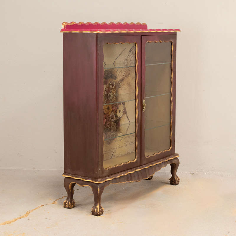 Artistic Display Cabinet