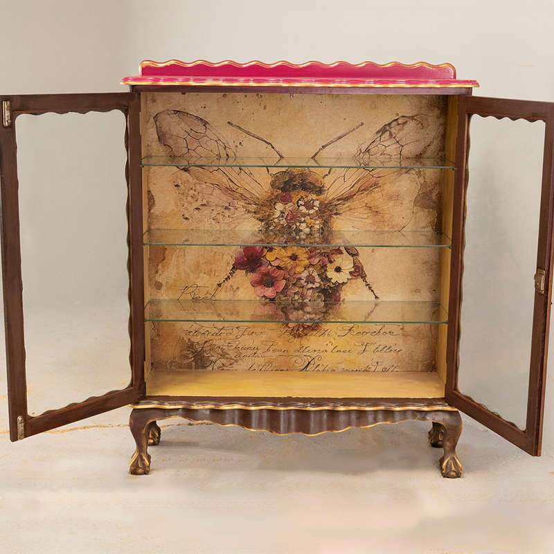 Artistic Display Cabinet