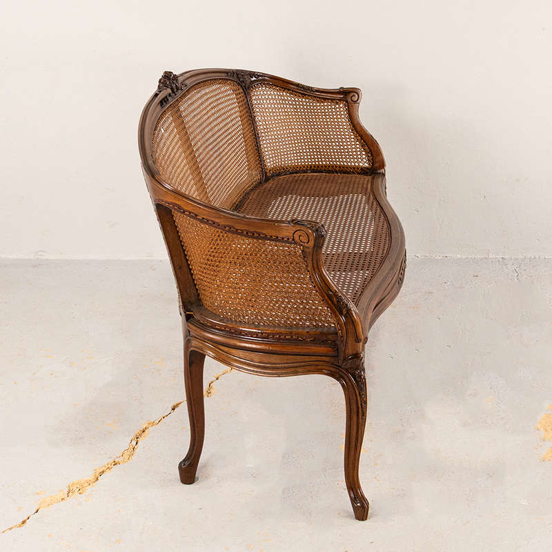 Louis XV Style Basket Sofa
