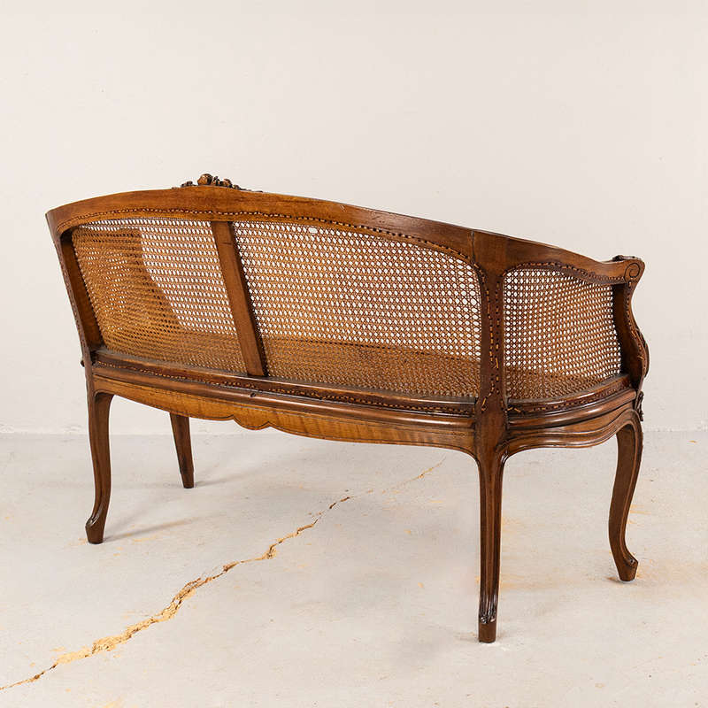 Louis XV Style Basket Sofa
