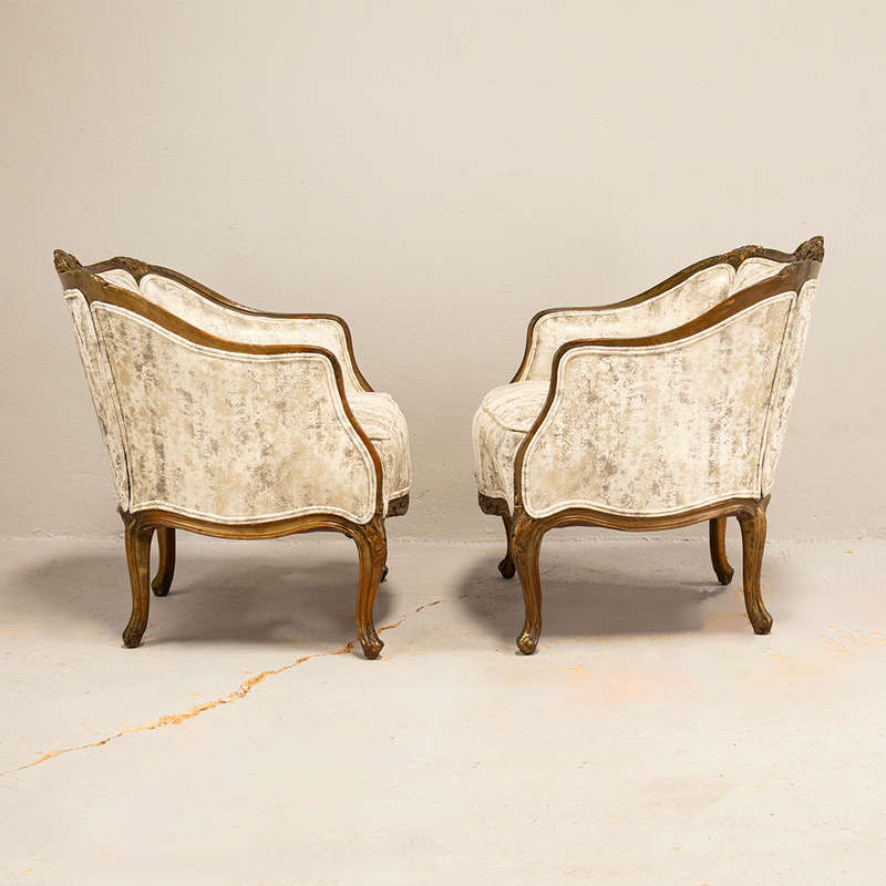 Giltwood Tub Chairs
