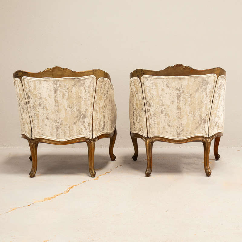 Giltwood Tub Chairs