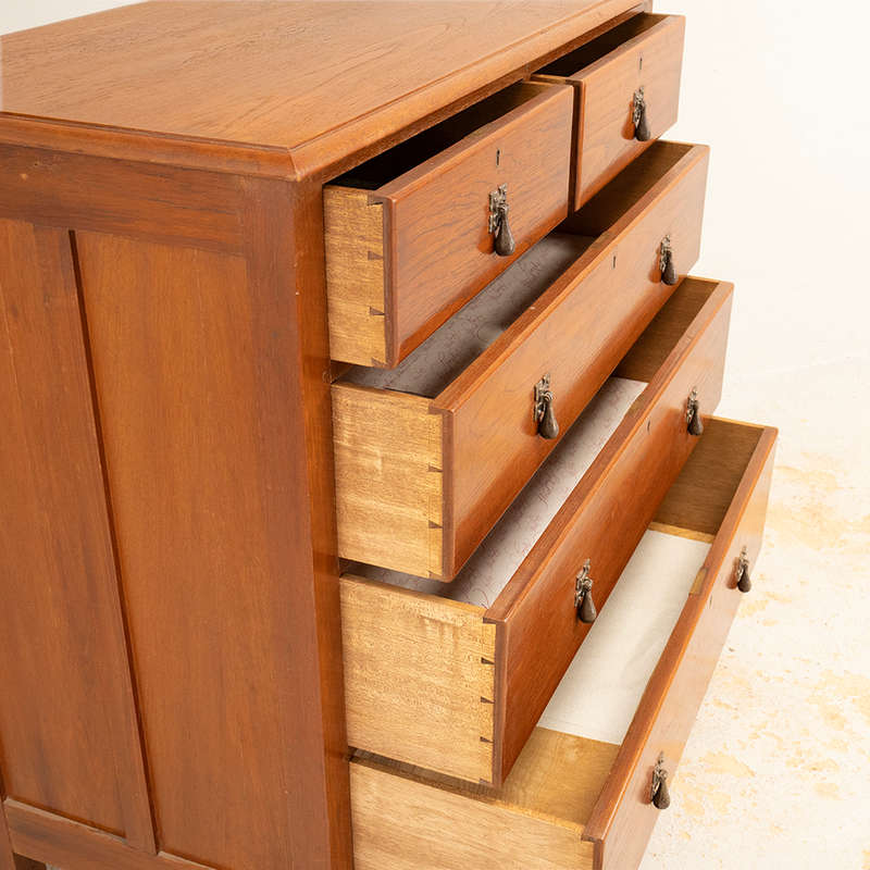 Teak Chest of Drawers