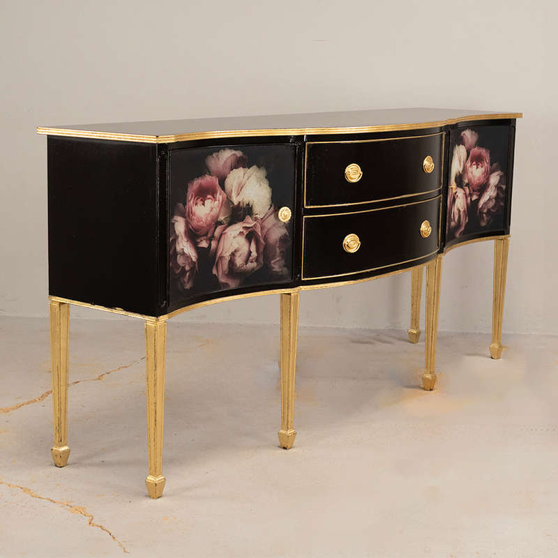 Bloom Gold Gild Sideboard