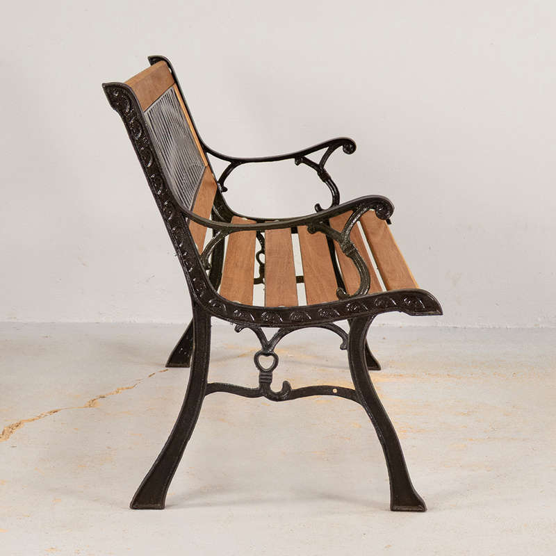 Garden Bench Trellis Back