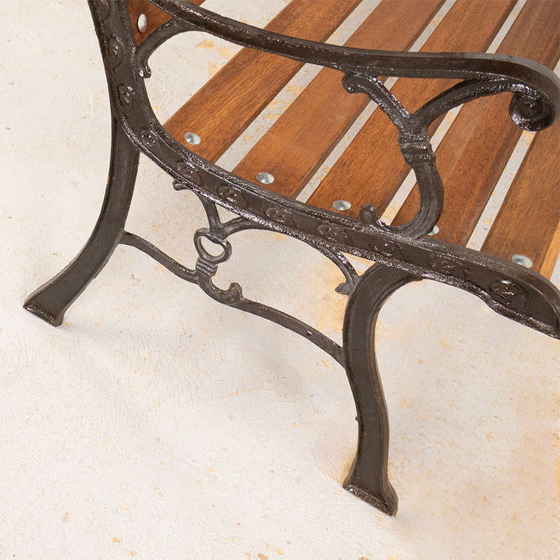 Garden Bench Trellis Back