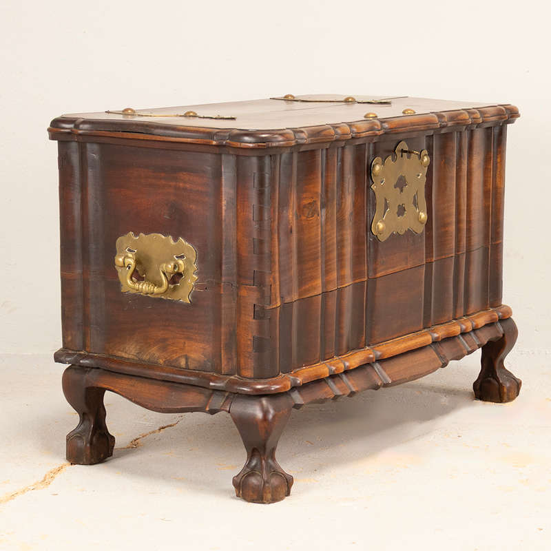 Heavy Brass Mounted Stinkwood Chest