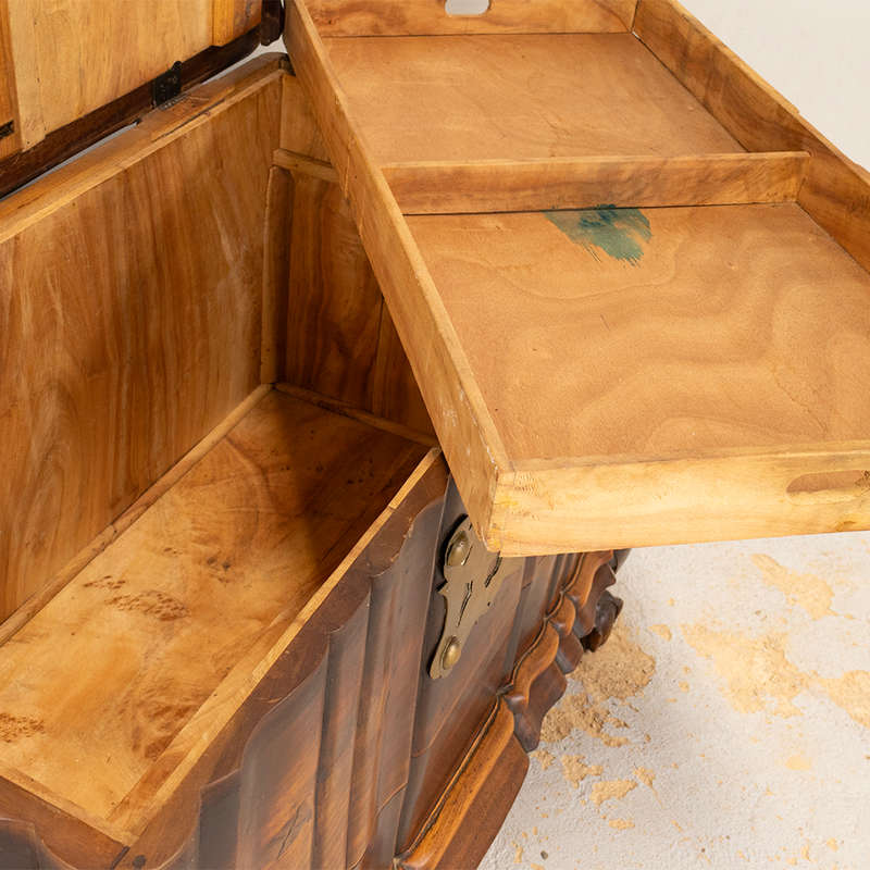 Heavy Brass Mounted Stinkwood Chest