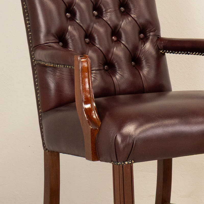 Pair of Leather Office Chairs