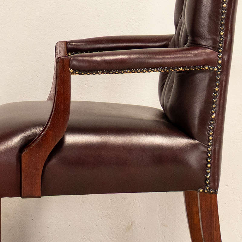 Pair of Leather Office Chairs