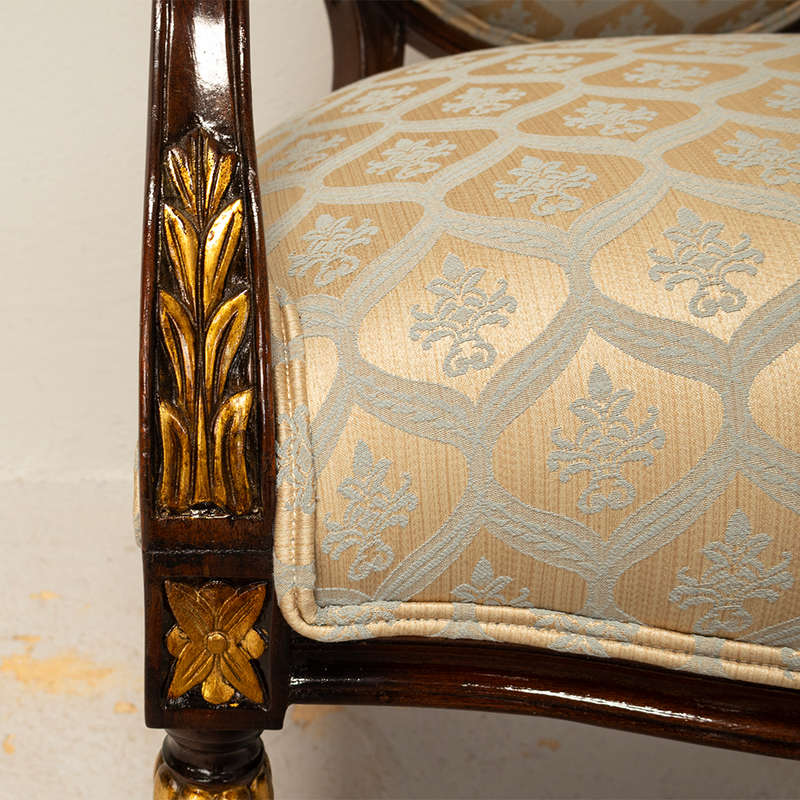 French Empire Style Armchairs