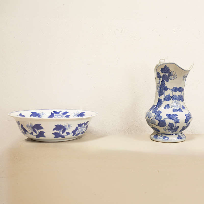 Porcelain  Basin and Ewer