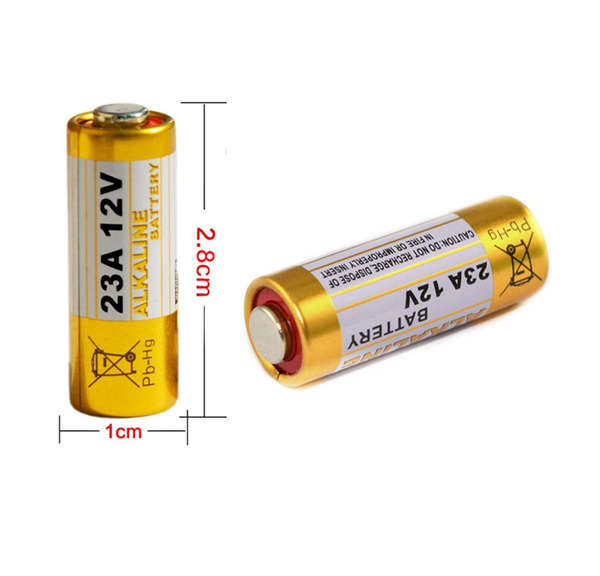 23A 12v Alkaline Battery - Pack of 5 - Battery For Gate Remote A23