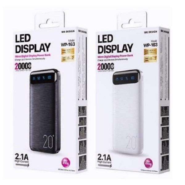 High-capacity Power Bank 20,000 mAh