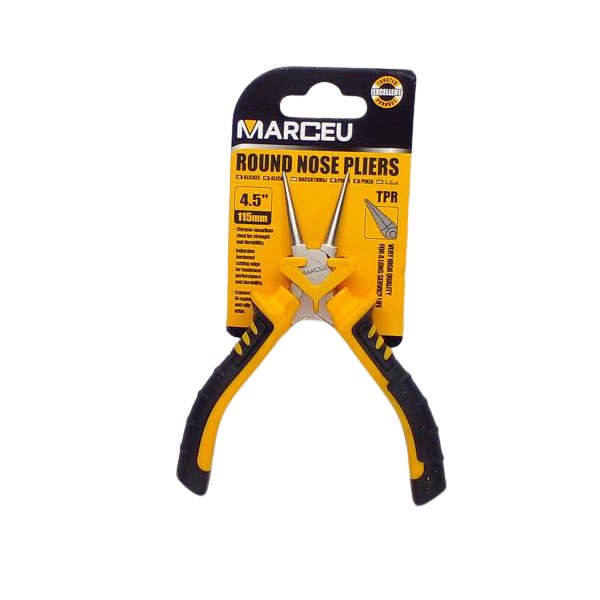Round Nose Pliers 4.5" / 115mm TPR Grip